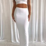 Elegant Two-Piece Maxi Dress